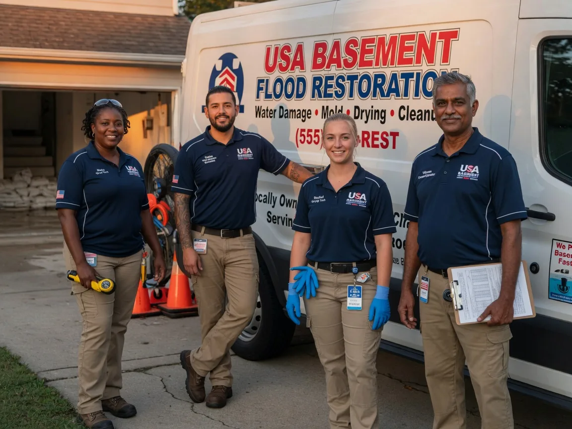 Basement Flood Cleanup company in Plainville, IL